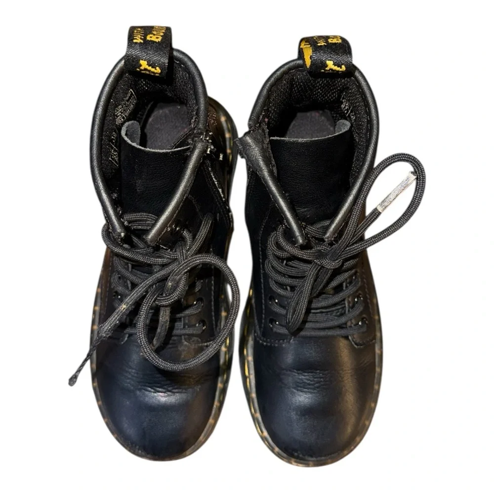 Dr. Martens Zavala Combat Lace Up Boot Kids Size 13